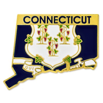 Connecticut State Pin