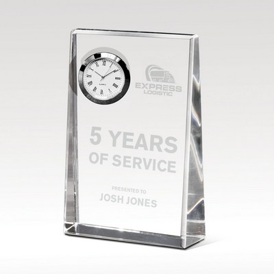 Crystal Timepiece Award - Twilight