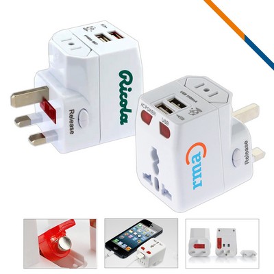 Avon 3in1 2 Ports Fast Charging Universal Charger