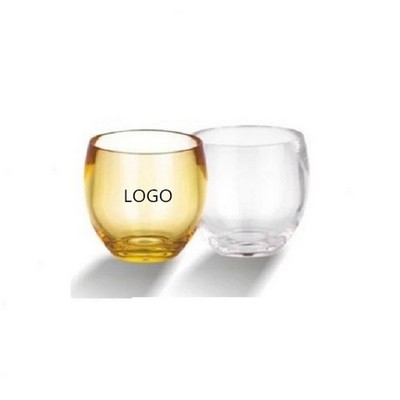 Color Acrylic Whiskey Drop Cup