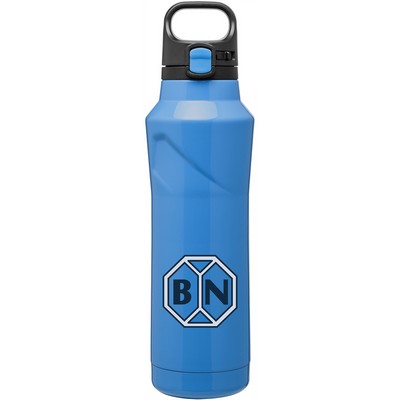 20.9 oz h2go Houston (Neon Blue)