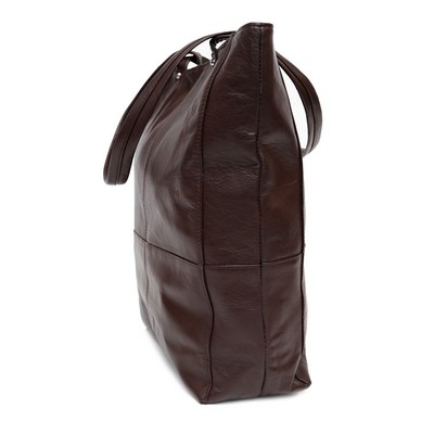 Ashlin® Designer Unisex Expresso Brown Gianina Large Tote Bag