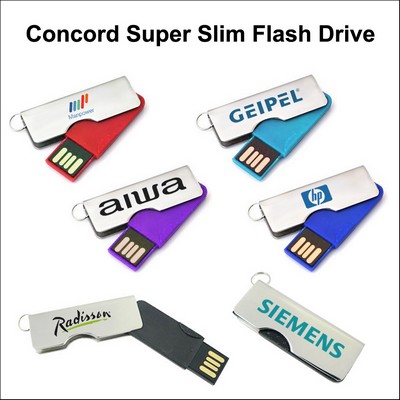 Concord Super Slim Flash Drive - 32GB Memory