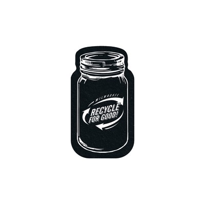 5" Standard Recycled Rubber Mason Jar Opener