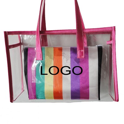 Transparent Stadium Tote Bag