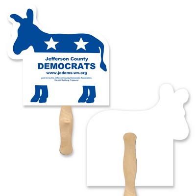 Lightweight Donkey Shape Hand Fan