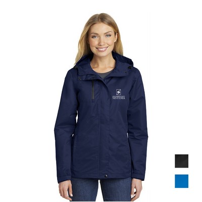 Port Authority Women's All-Conditions Embroidered Jacket
