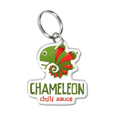 Custom Shape Acrylic Key Ring up to 3 sq inches