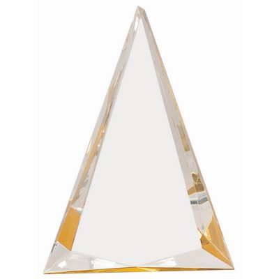 6 3/4" x 9" Gold Pinnacle Acrylic