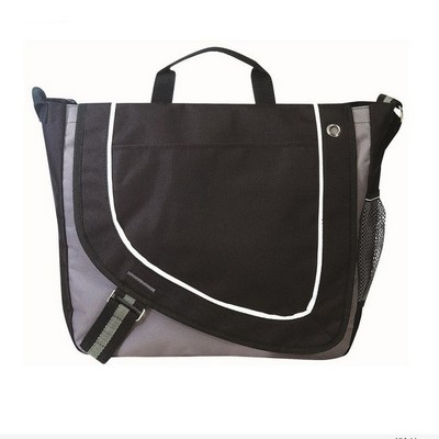 Mannitok Urban Messenger Bag, Black