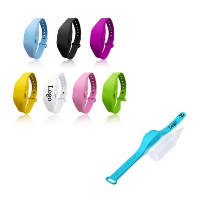 Portable Hand Sanitizer Silicone Split Bracelet