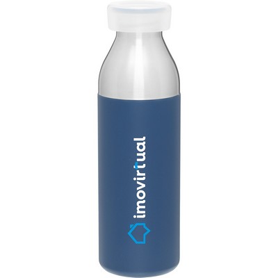 25 oz h2go Cue Water Bottle (Matte Navy)