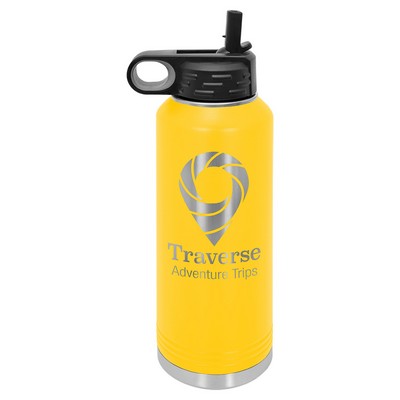 40 Oz. Yellow Polar Camel Water Bottle