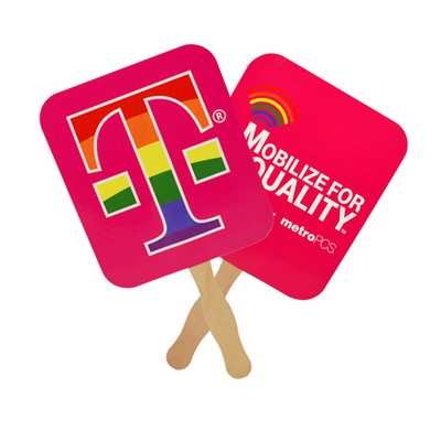 Square Hand Fan