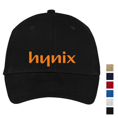 Port & Company® Brushed Twill Cap