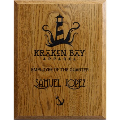 Oak Plaque (5"x7")