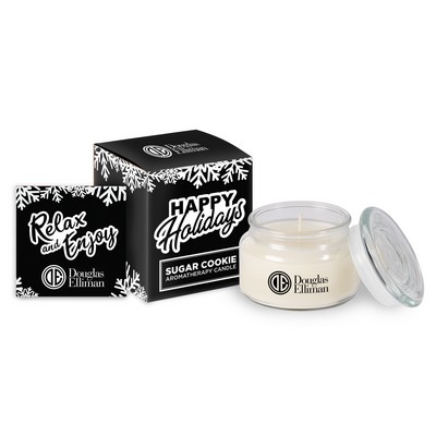 8 Oz. Patio Jar Glass Candle in Soft Touch Gift Box