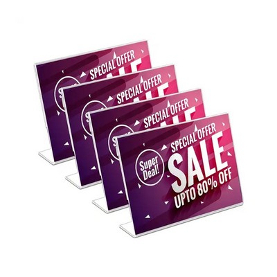 Table Top Clear Acrylic Display Holder Stand