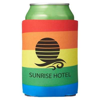 b.free Rainbow Pride Folding Can Cooler