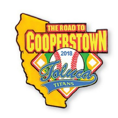 1¾" Die Cast Clois-Tech™ Color Fill Team Trading Pin