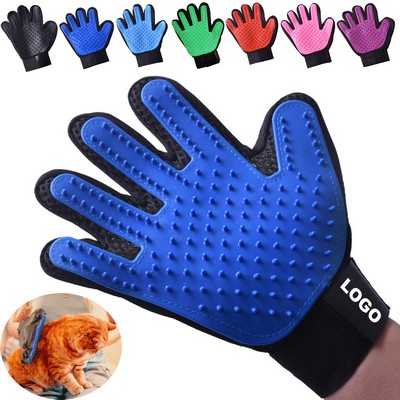 Pet Grooming Glove Brush