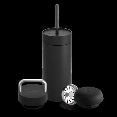 16 Oz. Matte Black Carter™ 3-in-1 Sip System Mug