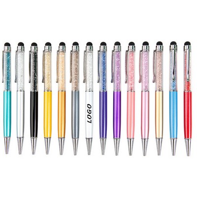 2-In-1 Crystal Stylus Pen