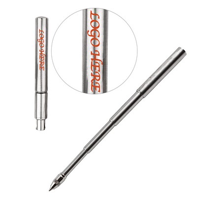 Stainless Steel Keyring Telescoping Pen