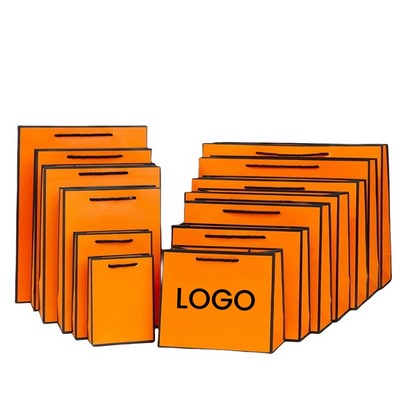 Matte Laminated Paper Tote Gift Bag