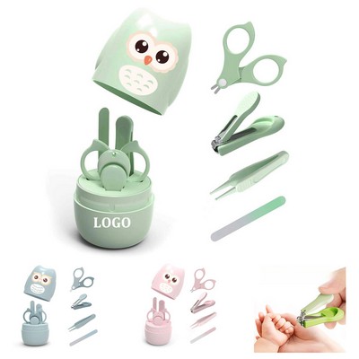 4-in-1 Baby Nail Care Set w/Cute Case