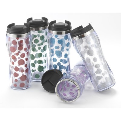 12 oz Hollywood Metallic Tumbler