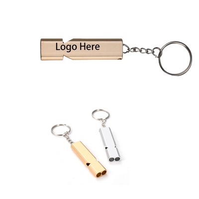 Holes High Frequency Aluminum Lifesaving Whistle