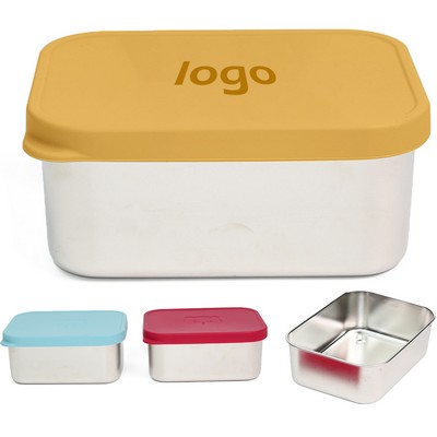 Stainless Steel Lunch Box Seal With Silicone Lid