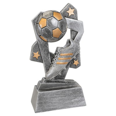 Soccer Triumph Resin Award - 6 1/2"