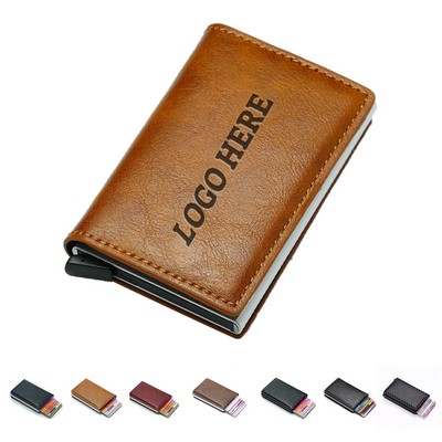 RFID Blocking Leather Wallet
