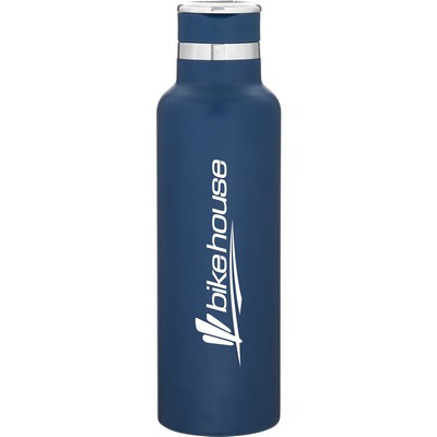 20 oz h2go Juno Water Bottle (Matte Navy)