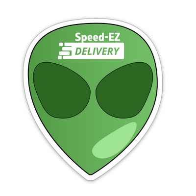 Alien Shaped NoteKeeper™ Magnet 20 Mil