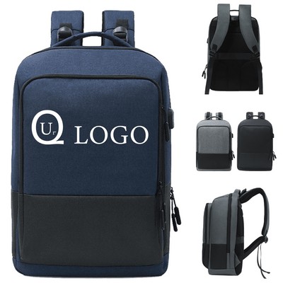 Rechargeable Laptop Backpack