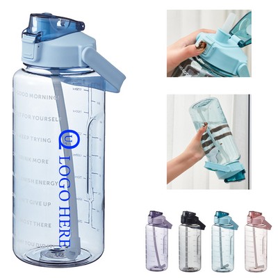 67.6 Oz Water Bottle W/ Straw