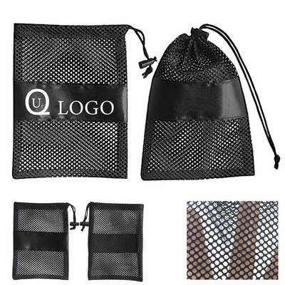 Mesh Drawstring Bag