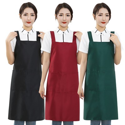Polyester 2-Pocket Bistro Apron
