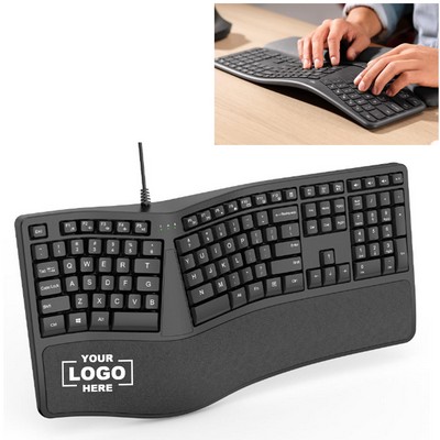 Ergonomic Split QWERTY Keyboard