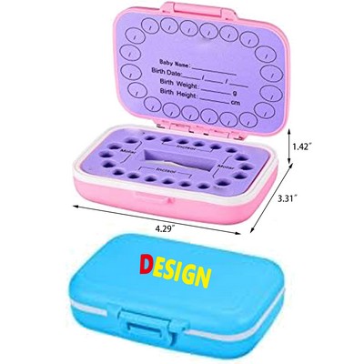Pp Baby Teeth Storage Box