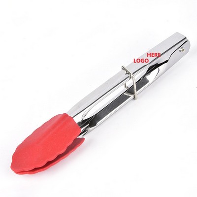 Silicone Food Tong Non Slip BBQ Barbecue Clip