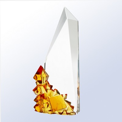 Painite Crystal Award, 9"H