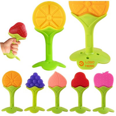 Cute Fruit Shape Teething Toys