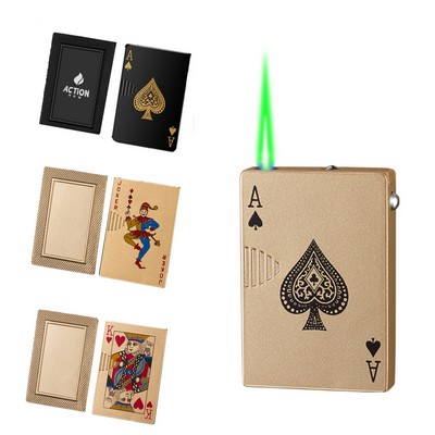 Metal Creative Poker Lighter
