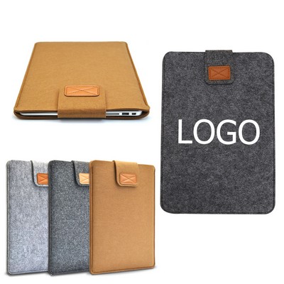 13 Inch Felt Flat Bag