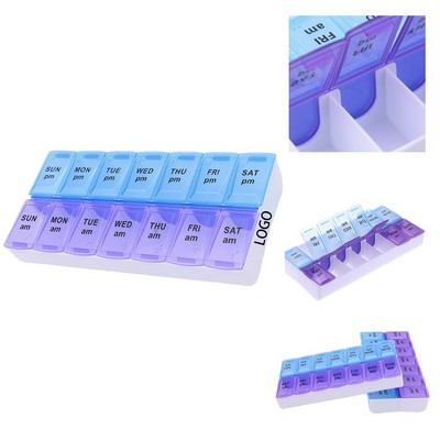 AM/PM 7 Days Pill Case