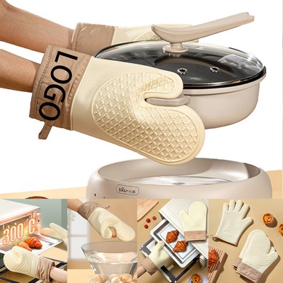 Oven Microwave Baking Thicker Anti-Scald Gloves
